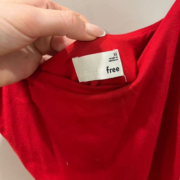 COPY - Red Wilfred fitted mini dress - Picture 4 of 4